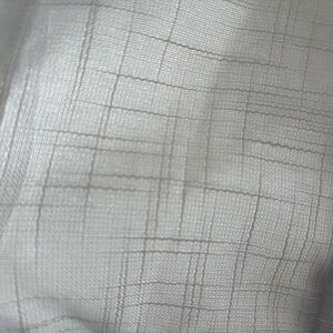 Textured cream curtains x 4